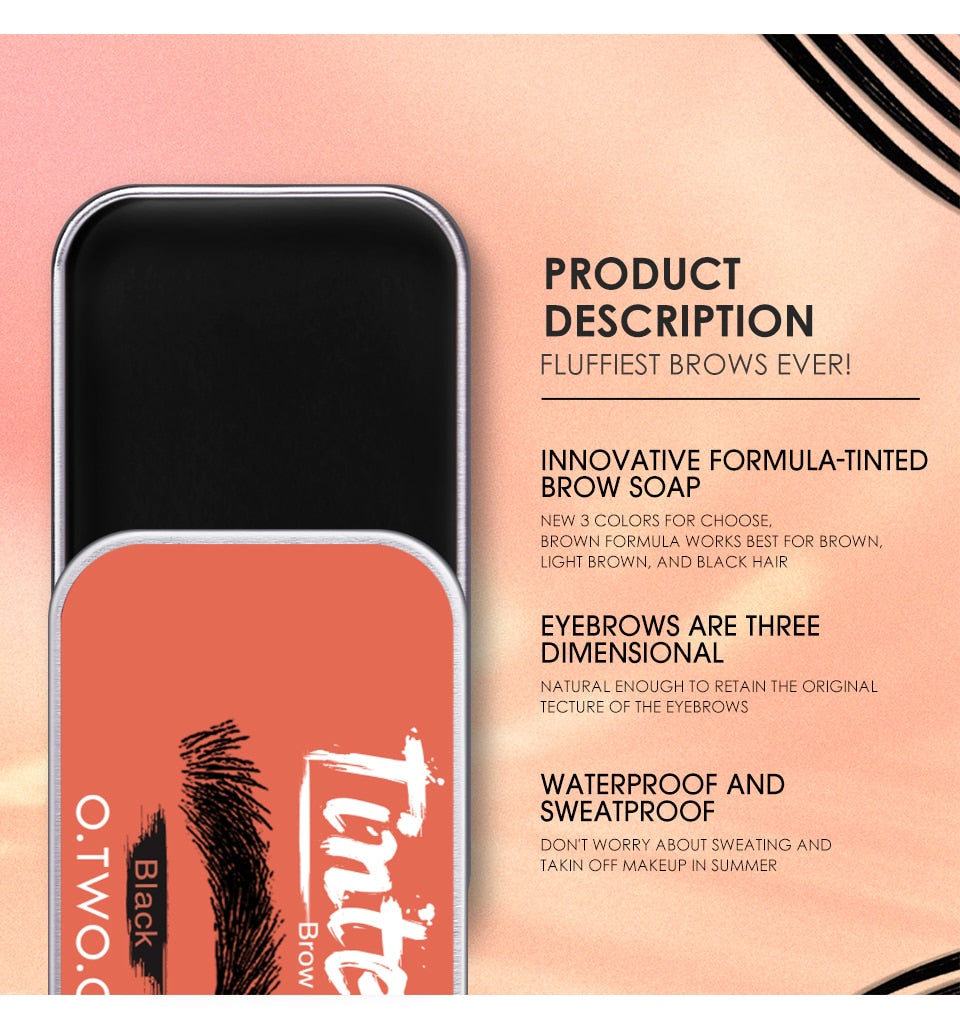 O.TWO.O Eyebrow Gel Wax Brow Soap
