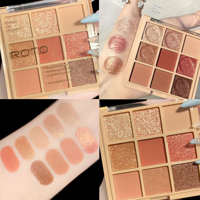 Waterproof Eyeshadow Pallete 9 Colors