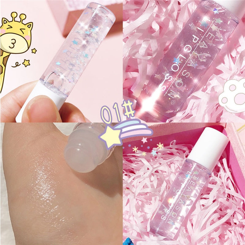 Mirror Water Lip Gloss Lip Glaze  Oil Waterproof