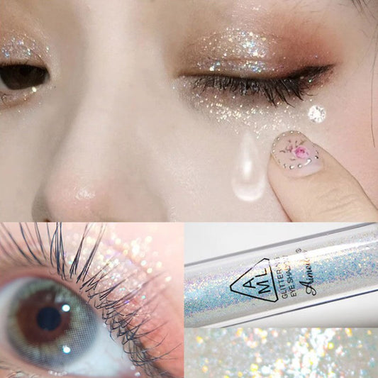 Glitter pearlescent liquid Eye Shadow