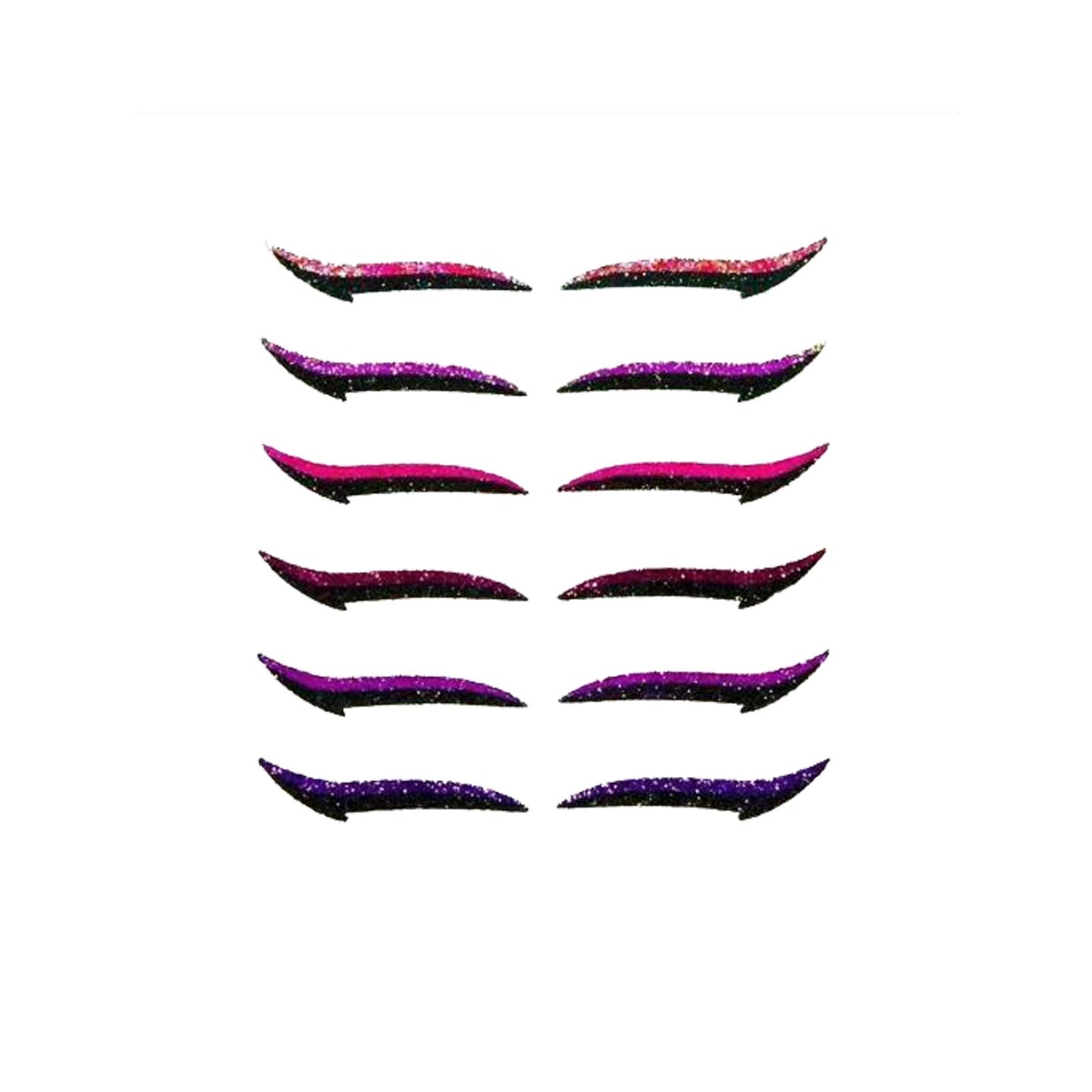 Reusable Shimmer Glitter Eyeliner Sticker