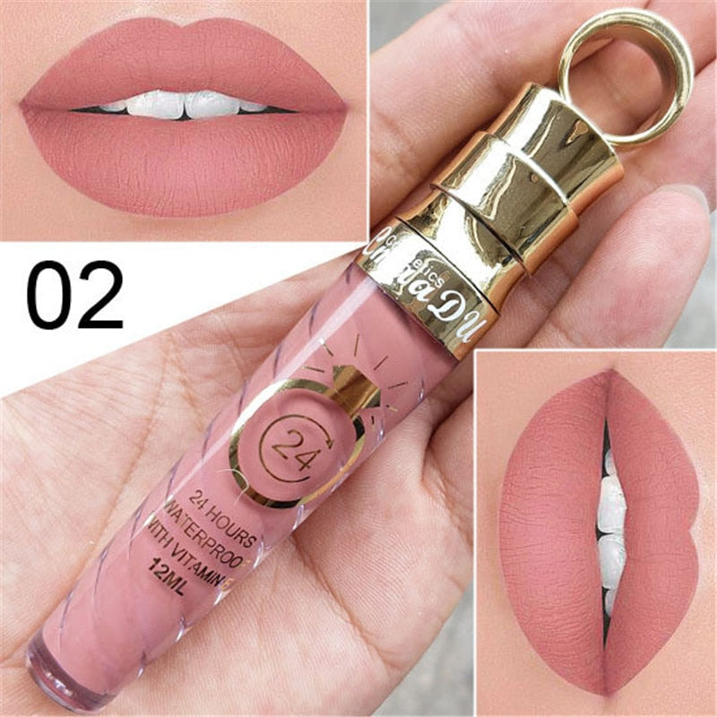 New!!Make Up Lips Matte Liquid Lipstick Waterproof