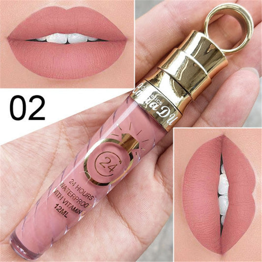 New!!Make Up Lips Matte Liquid Lipstick Waterproof