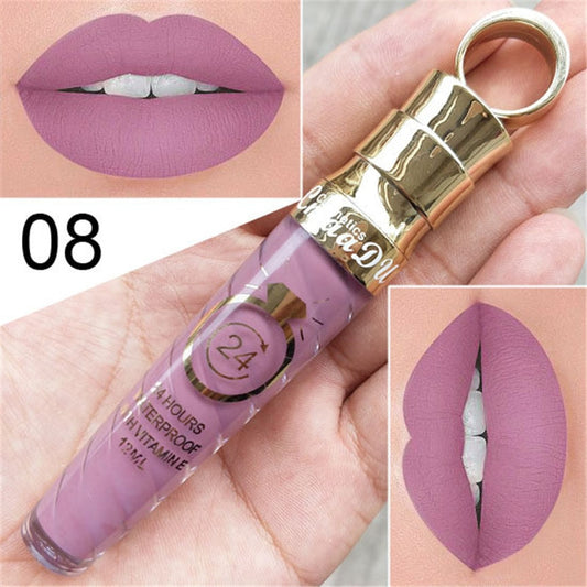 New!!Make Up Lips Matte Liquid Lipstick Waterproof