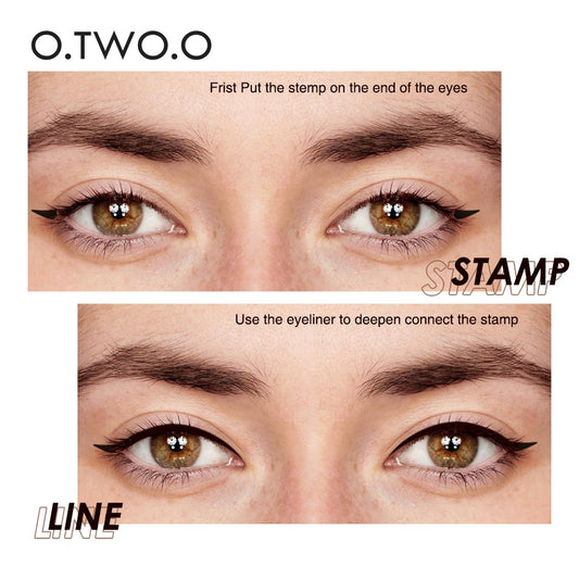 O.TWO.O Stamp Black Liquid Eyeliner Pen