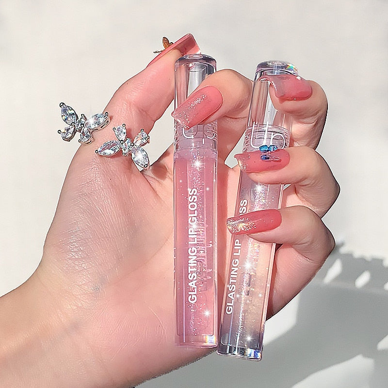 Mirror Water Lip Gloss Lip Glaze  Oil Waterproof
