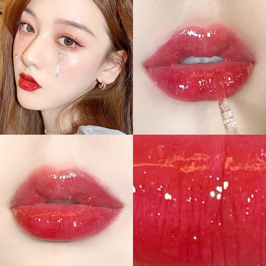 Mirror Water Lip Gloss Lip Glaze  Oil Waterproof