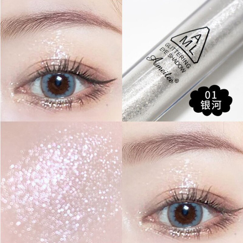 Glitter pearlescent liquid Eye Shadow