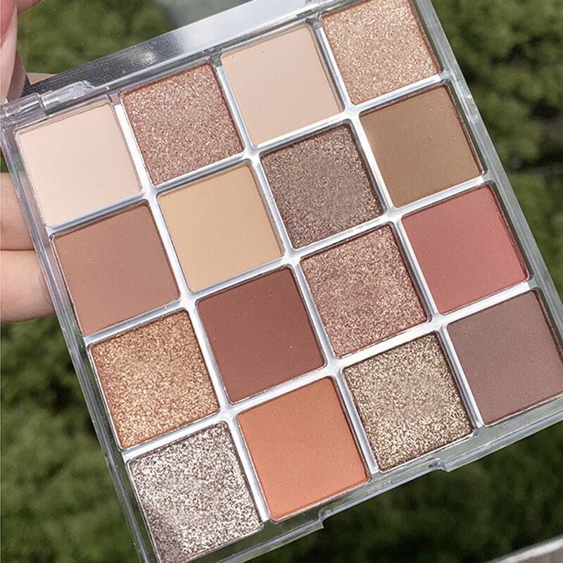 16 Colors Glitter Matte Eyeshadow Palette Shimmer