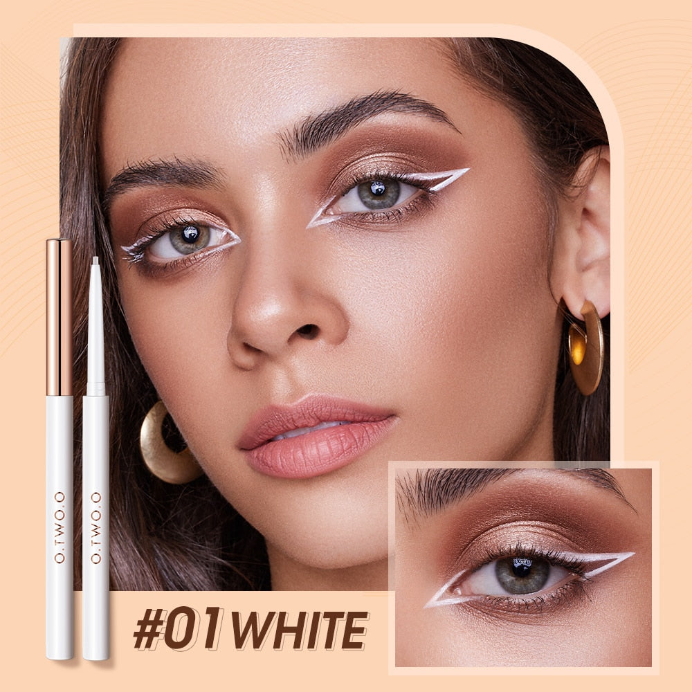 Eyeliner Gel Pencil White Brow For Eyes