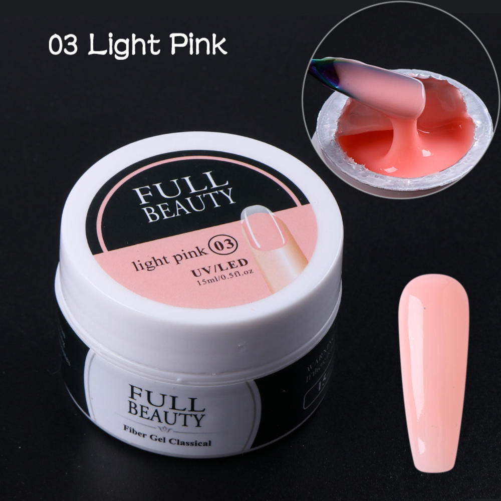 15ml Nail Extension Gel Soak Off UV Gel Acrylic Nail