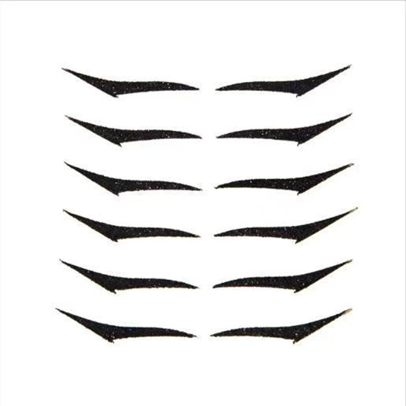 Reusable Shimmer Glitter Eyeliner Sticker