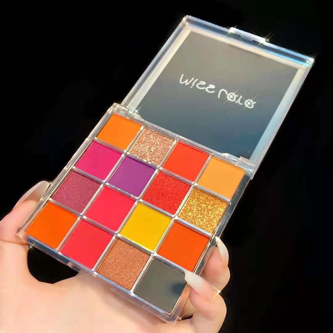 16 Colors Glitter Matte Eyeshadow Palette Shimmer