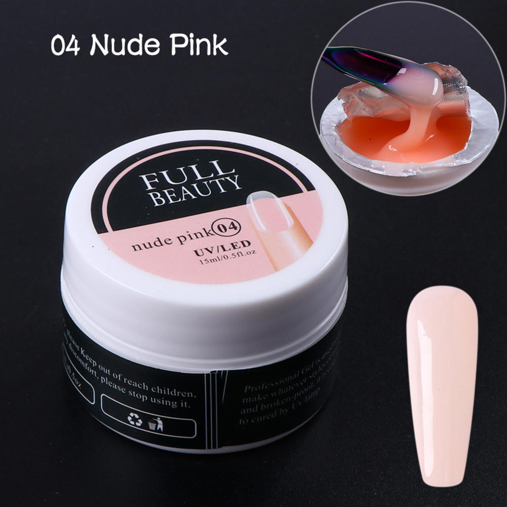 15ml Nail Extension Gel Soak Off UV Gel Acrylic Nail