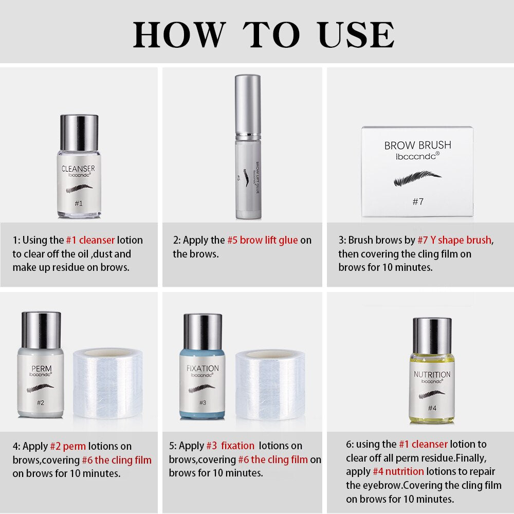 Professional 5ml Eye Brow Lamination Perming Lotion
