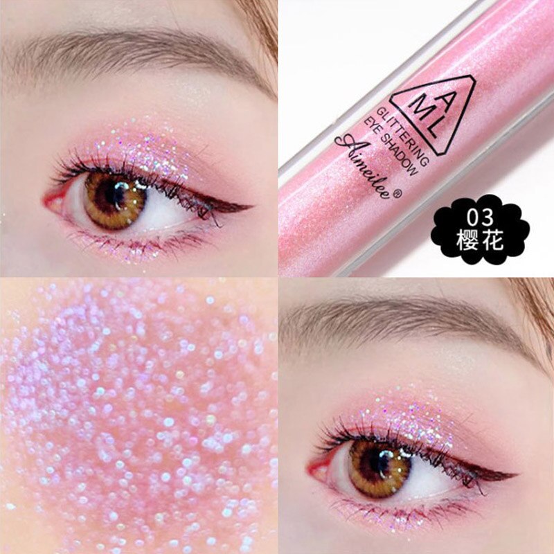 Glitter pearlescent liquid Eye Shadow