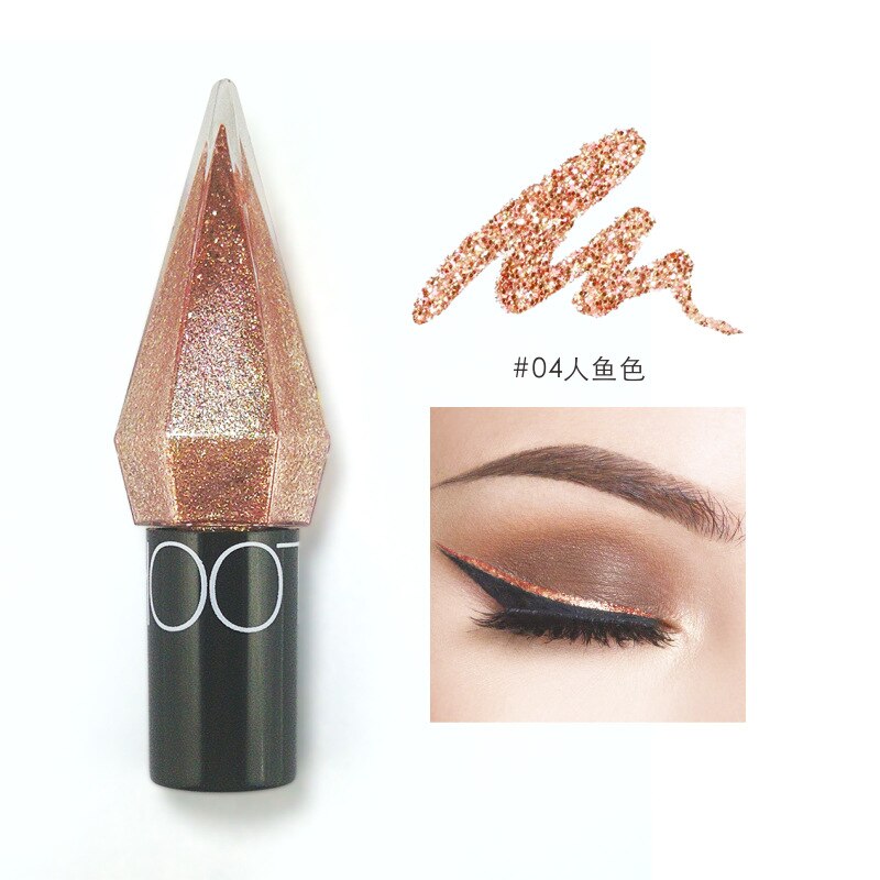 Diamond Glitter Liquid Eyeliner 5 Colors Waterproof  Cosmetic Makeup