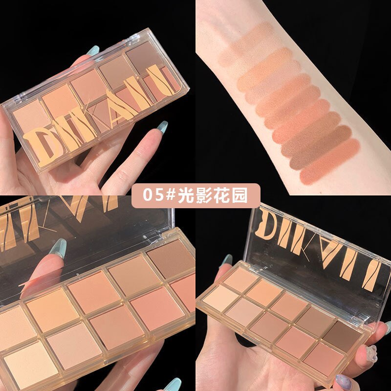 Diamond Glitter Matte Eyeshadow Palette
