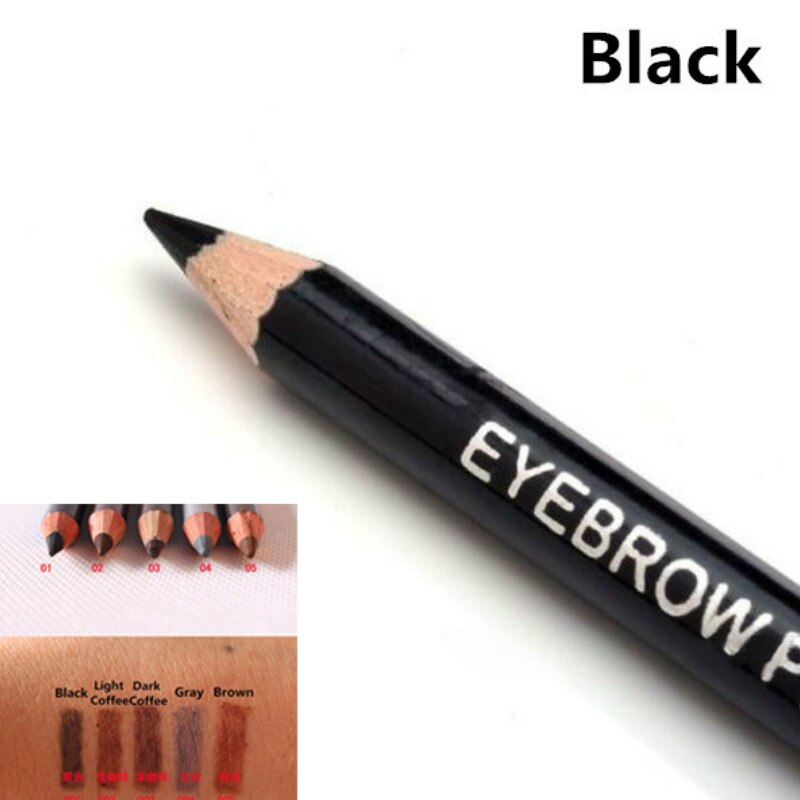 Leopard print double head eyebrow pencil