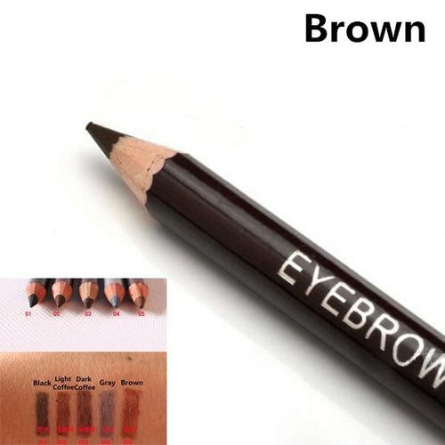 Leopard print double head eyebrow pencil