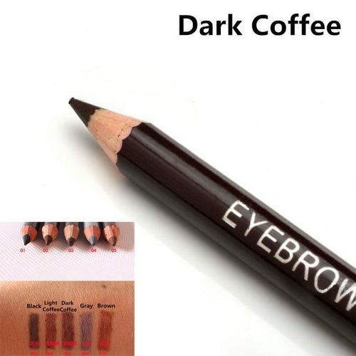 Leopard print double head eyebrow pencil