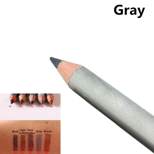 Leopard print double head eyebrow pencil
