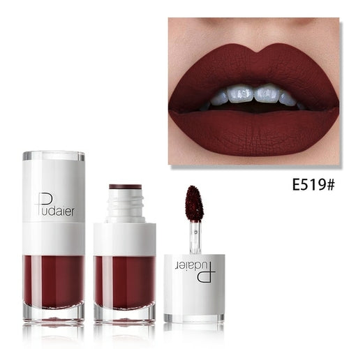 Waterproof Red Velvet Lip Makeup