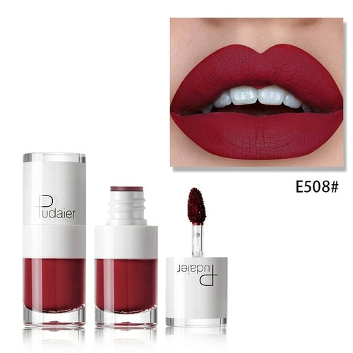Waterproof Red Velvet Lip Makeup