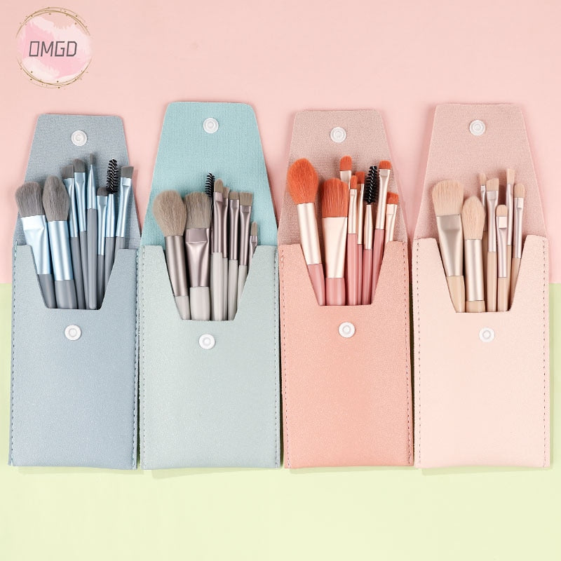 Mini 8pcs Makeup Brushes