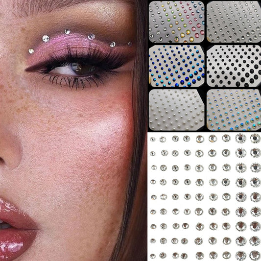 Mixed Size Eyeshadow Diamond Stickers