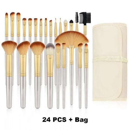 24pcs Makeup Brushes Set
