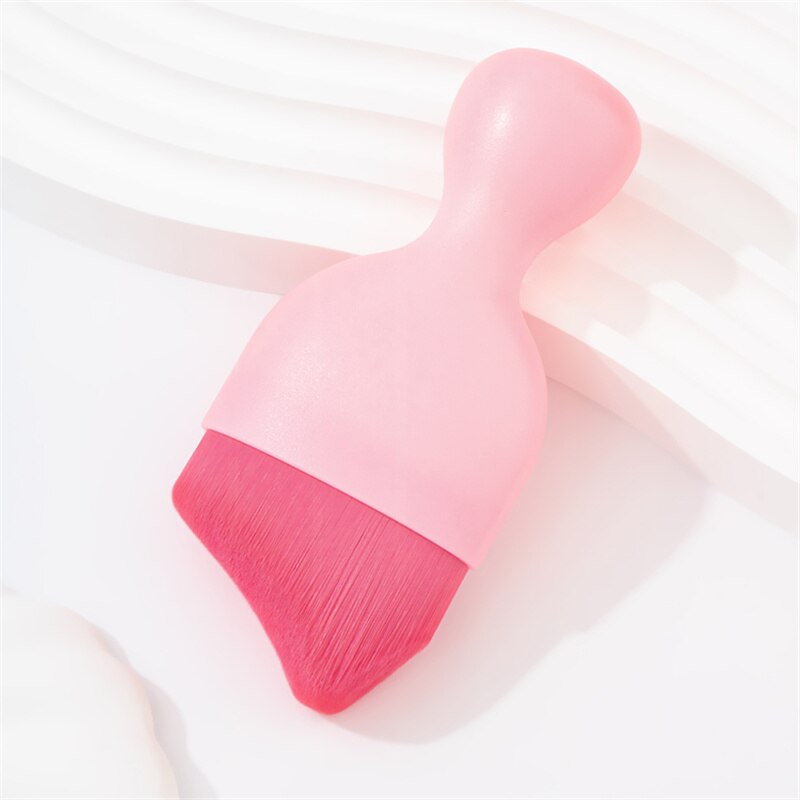 S Shape Cream Blush Makeup Brush