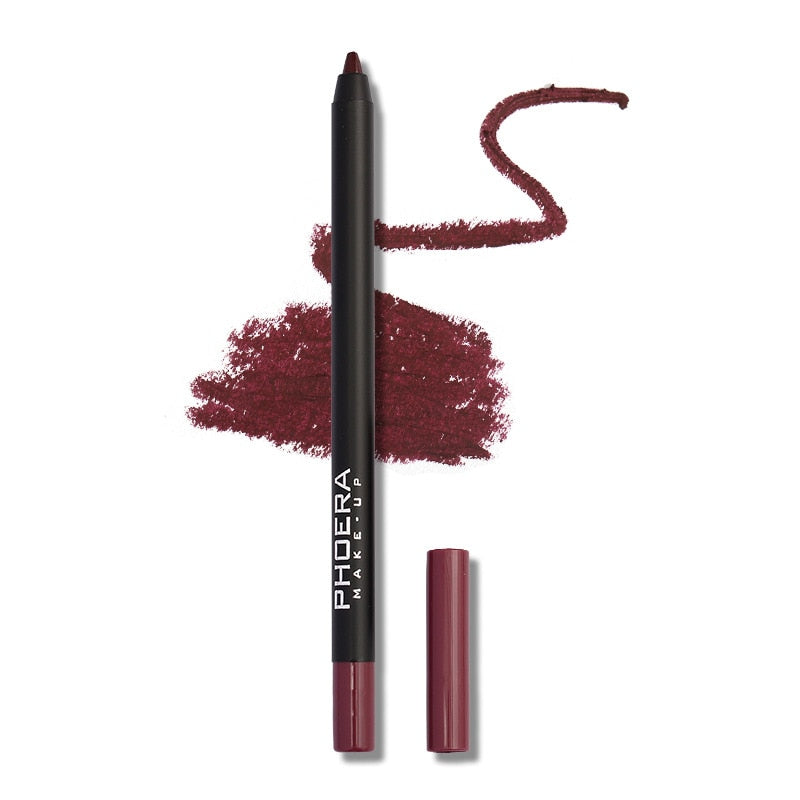 Waterproof Matte Pencil Sexy Red Contour Tint Lipstick