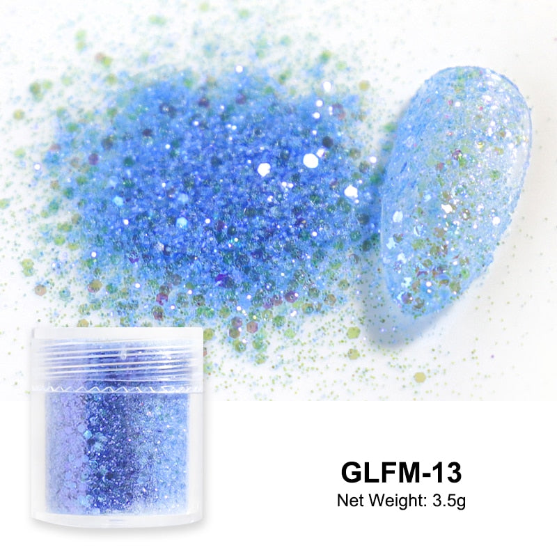 3.5g Iridescent Sugar Nail Glitter
