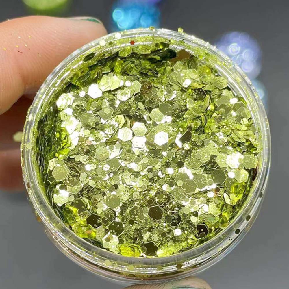 10g/Bag Iridescent Art Glitter Sequins Holographic Nail