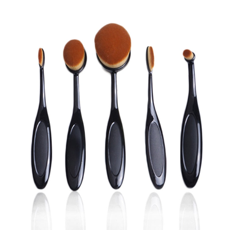 Portable  blending Oval Nylon Toothbrush