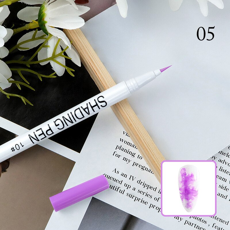 1 Pc Waterproof Nail Art Graffiti Pen