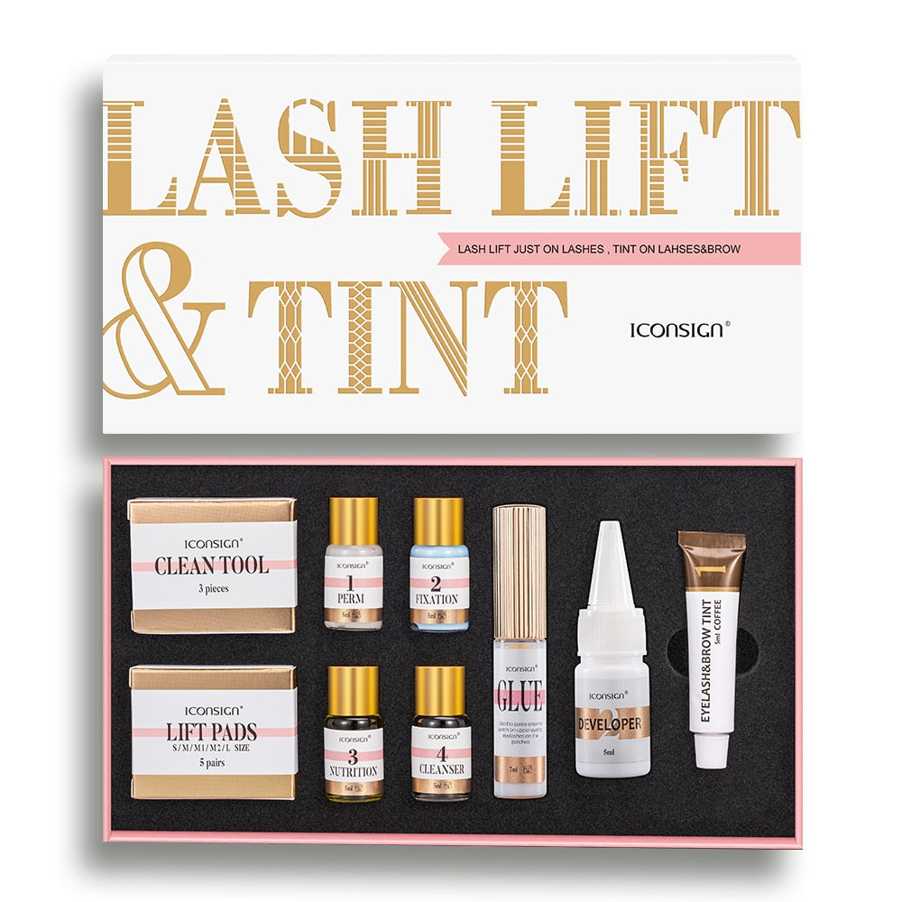 Lash Lift and Tint Kit Professional Eyelash Lifting Calia
