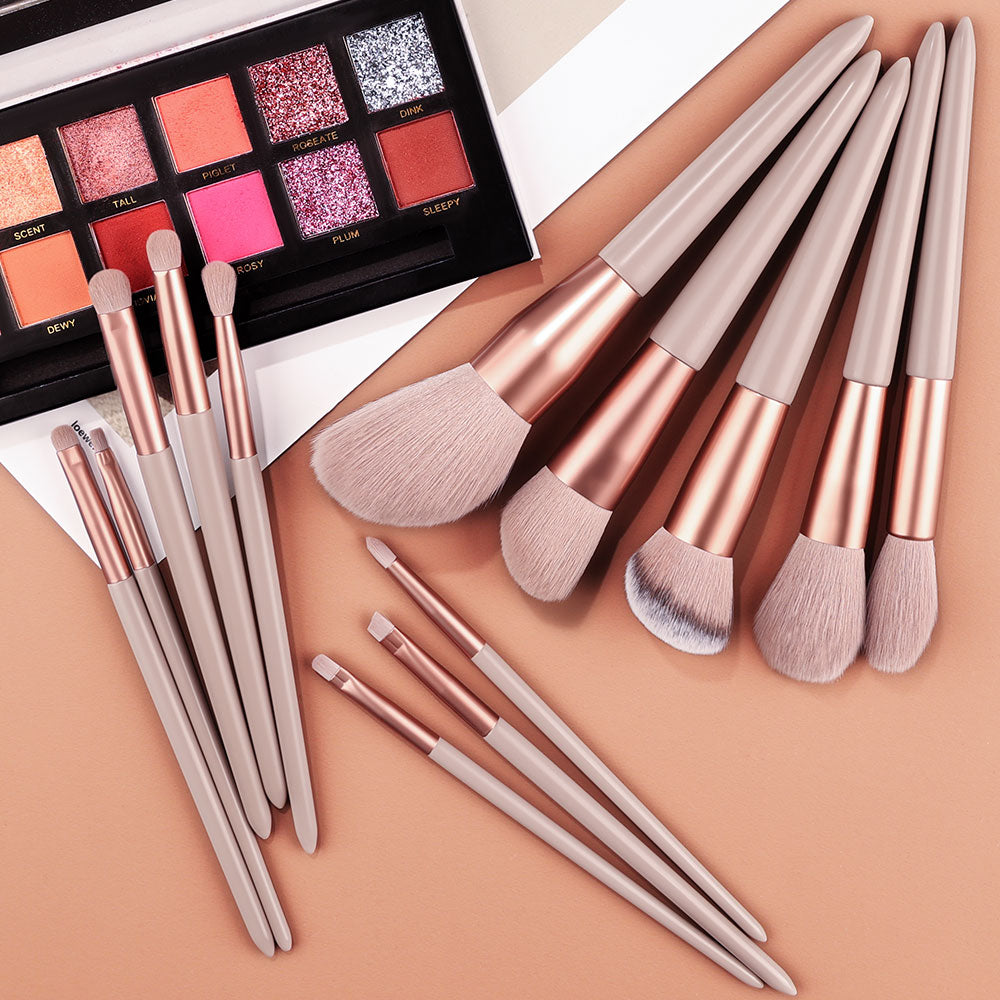 8-13Pcs Makeup Brushes  For Cosmetics Foundation