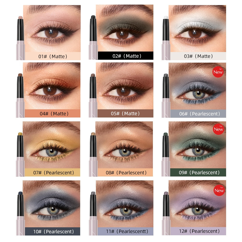 Highlighter Eyeshadow Pencil Waterproof Glitter