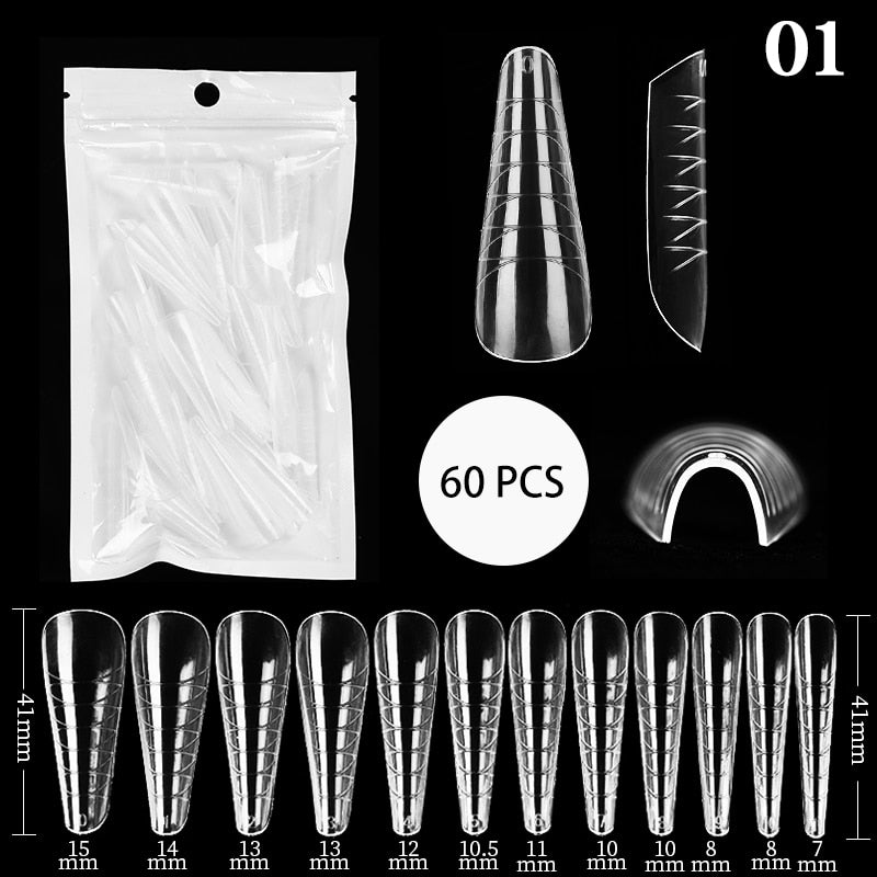 Quick Extension Nail Mold Tips Full Cover Nail