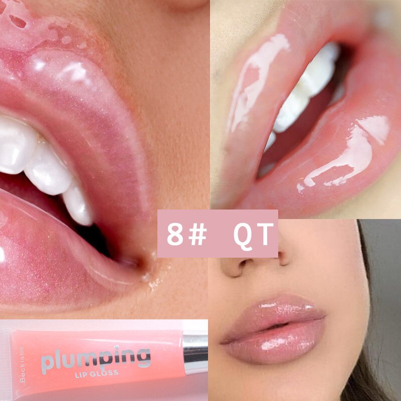 Gloss Glitter Lipstick Cherry Mineral Oil