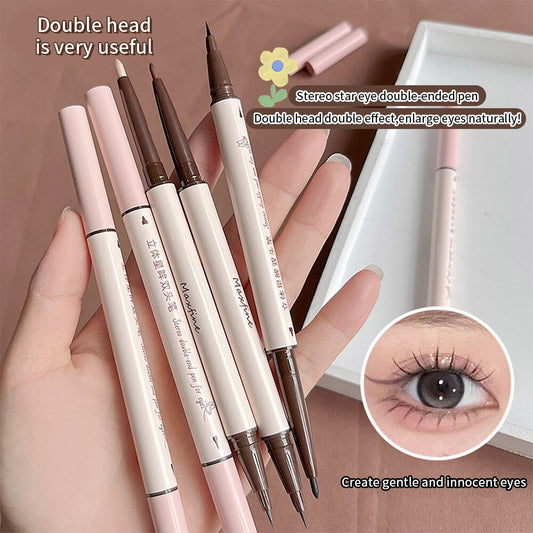 2-in-1 Eyeliner Pen Long Lasting