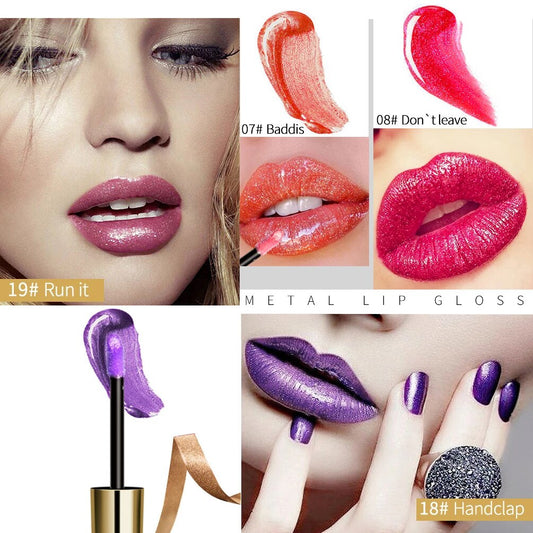 Vivid Lipgloss Glitter Shimmer Liquid Lipstick