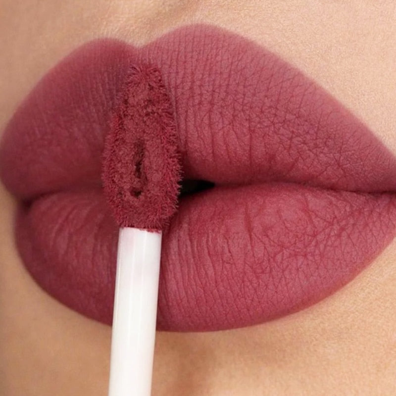 Waterproof Velvet Matte  Sexy Liquid Lipstick