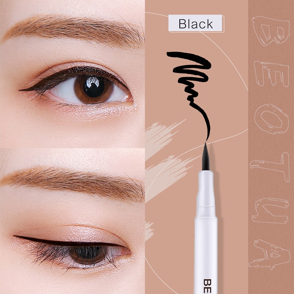 1PC Black Brown Liquid Eyeliner Pen
