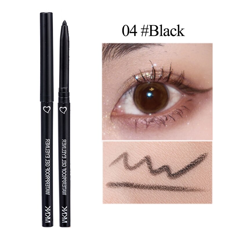 Matte Eyeliner Gel Pencil Waterproof Eyes Makeup