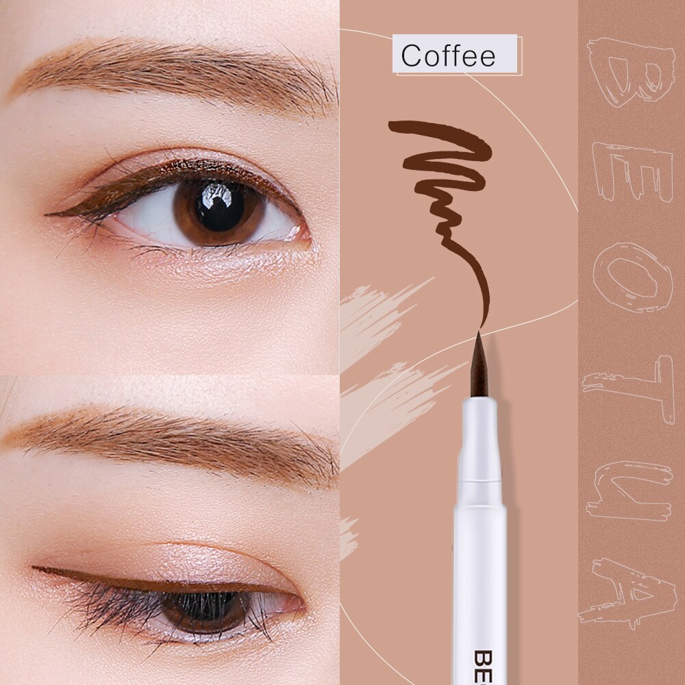1PC Black Brown Liquid Eyeliner Pen