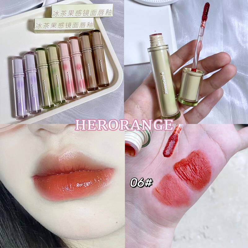 Iced Tea Mirror Lip Glaze Watery Lip
