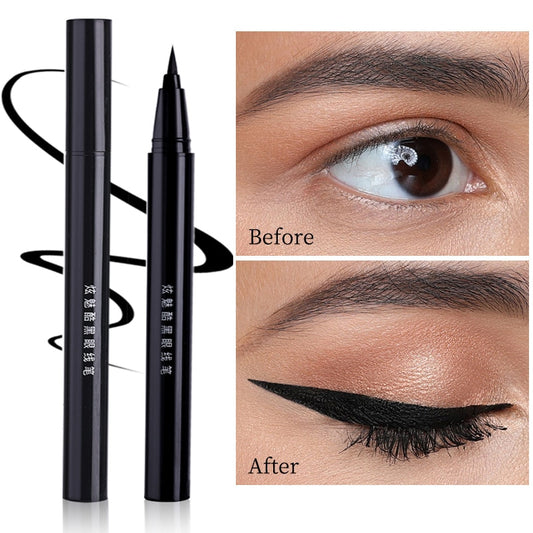 Matte Black Liquid Eyeliner Waterproof Pencil